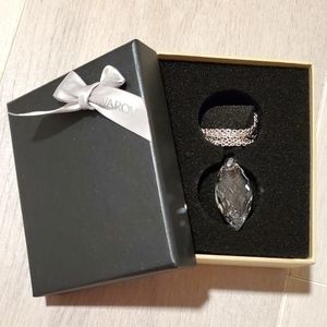 Swarovski necklace with crystal pendant